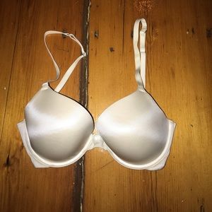 Aerie softie 32 C lightly lined white bra